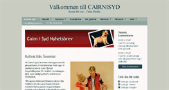 Desktop Screenshot of cairnisyd.se
