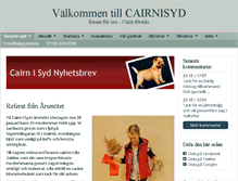Tablet Screenshot of cairnisyd.se